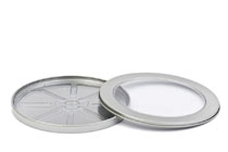 custodie in metallo rettangolari, quadrate rotonde, rotondi
